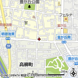 愛知県名古屋市名東区豊が丘2711周辺の地図