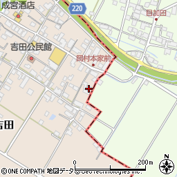 滋賀県犬上郡豊郷町吉田25周辺の地図