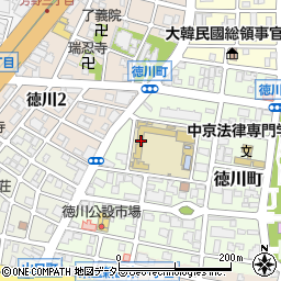 愛知県名古屋市東区徳川町1601周辺の地図