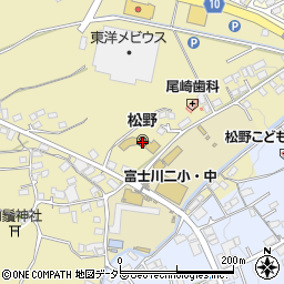 富士市立松野こども園周辺の地図