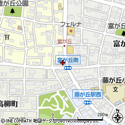 愛知県名古屋市名東区豊が丘61周辺の地図
