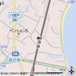 滋賀県大津市八屋戸659周辺の地図