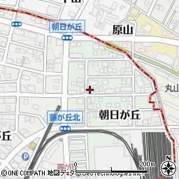 愛知県名古屋市名東区朝日が丘46周辺の地図