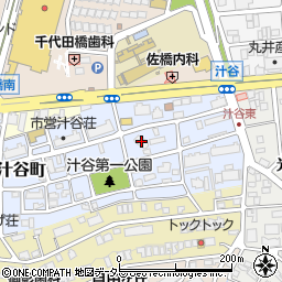 愛知県名古屋市千種区汁谷町121周辺の地図