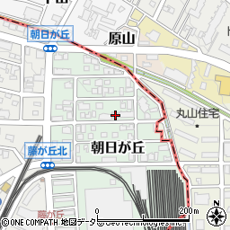 愛知県名古屋市名東区朝日が丘41周辺の地図