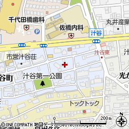 愛知県名古屋市千種区汁谷町131周辺の地図
