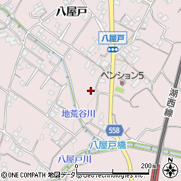 滋賀県大津市八屋戸772周辺の地図