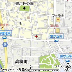 愛知県名古屋市名東区豊が丘2705周辺の地図