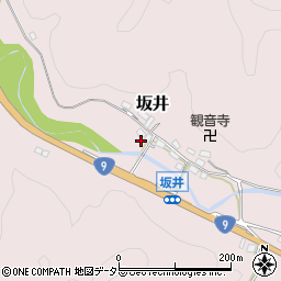 京都府船井郡京丹波町坂井道ノ下周辺の地図
