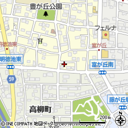 愛知県名古屋市名東区豊が丘2703周辺の地図