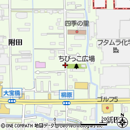愛知県大治町（海部郡）西條（柳原）周辺の地図