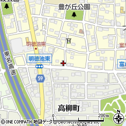 愛知県名古屋市名東区豊が丘2905周辺の地図