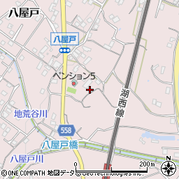 滋賀県大津市八屋戸685周辺の地図