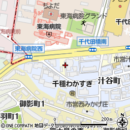 愛知県名古屋市千種区猪高町大字猪子石山之端周辺の地図