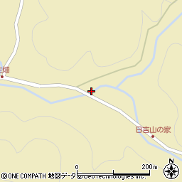 京都府南丹市日吉町生畑（岡ノ下）周辺の地図