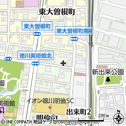 イトーピア徳川町マンション管理室周辺の地図