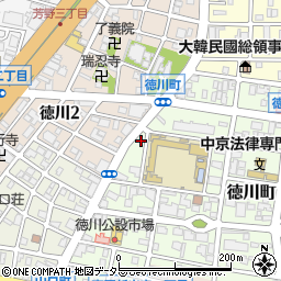 愛知県名古屋市東区徳川町1511周辺の地図