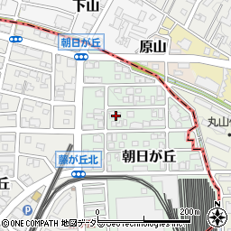愛知県名古屋市名東区朝日が丘27周辺の地図