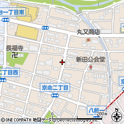 愛知県名古屋市千種区京命周辺の地図