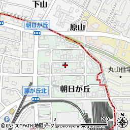 愛知県名古屋市名東区朝日が丘29周辺の地図