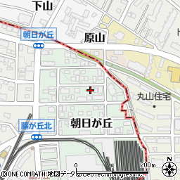 愛知県名古屋市名東区朝日が丘32周辺の地図