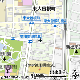 愛知県名古屋市東区徳川町2517周辺の地図