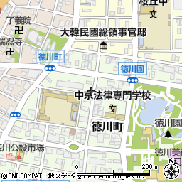 愛知県名古屋市東区徳川町2009周辺の地図