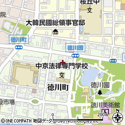 愛知県名古屋市東区徳川町1917周辺の地図