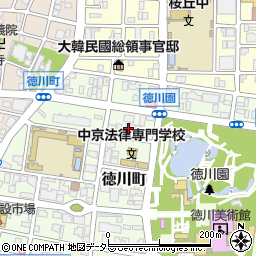 愛知県名古屋市東区徳川町1918周辺の地図