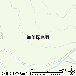 兵庫県多可郡多可町加美区鳥羽周辺の地図