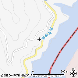 愛知県北設楽郡豊根村富山大久保周辺の地図