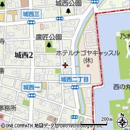 リパーク名古屋城西第９駐車場周辺の地図