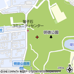 愛知県名古屋市名東区猪高町大字猪子石周辺の地図