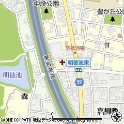 愛知県名古屋市名東区豊が丘604周辺の地図