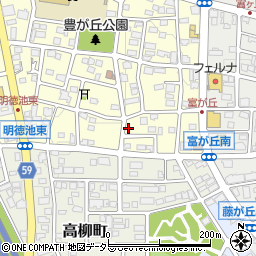 愛知県名古屋市名東区豊が丘2620周辺の地図