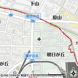 愛知県名古屋市名東区朝日が丘91周辺の地図