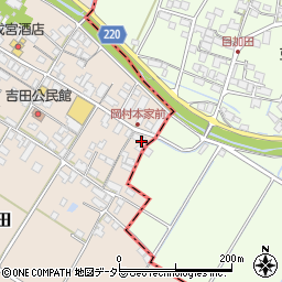 滋賀県犬上郡豊郷町吉田21周辺の地図