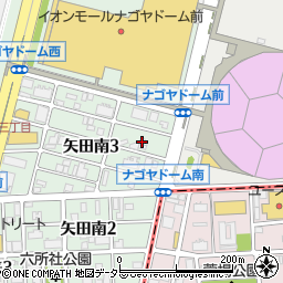 愛知県名古屋市東区矢田南3丁目12周辺の地図