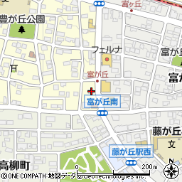 愛知県名古屋市名東区豊が丘58周辺の地図