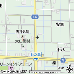 葉豆屋七宝店周辺の地図
