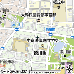 愛知県名古屋市東区徳川町1902周辺の地図