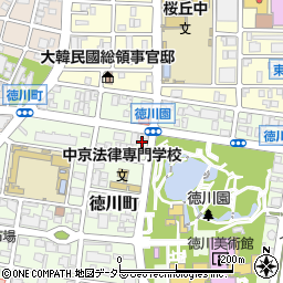 愛知県名古屋市東区徳川町1911周辺の地図