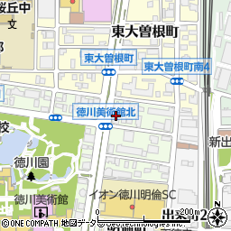 愛知県名古屋市東区徳川町2501周辺の地図