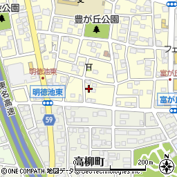 愛知県名古屋市名東区豊が丘2813周辺の地図