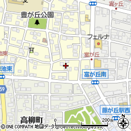 愛知県名古屋市名東区豊が丘2605周辺の地図