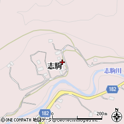 千葉県富津市志駒594周辺の地図