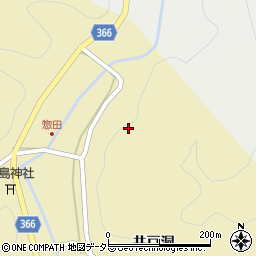愛知県豊田市惣田町田之平周辺の地図