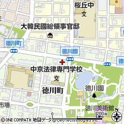 愛知県名古屋市東区徳川町1909周辺の地図
