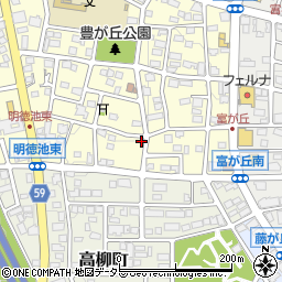 愛知県名古屋市名東区豊が丘2807周辺の地図