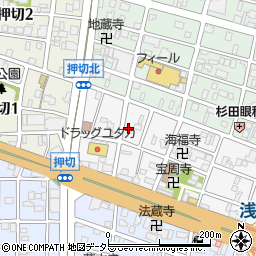 山慶商店周辺の地図